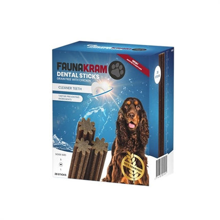 Faunakram - Kornfri Dental Sticks 28 stk. (BF 16/12)
