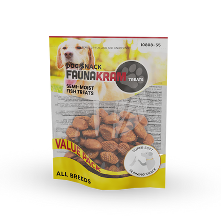 Faunakram Value-pack - Semi Bløde Godbidder m. Fisk