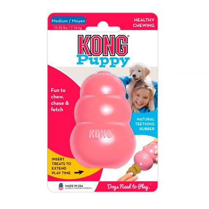 KONG Puppy M 8,5 cm - Assorteret Parti KONG