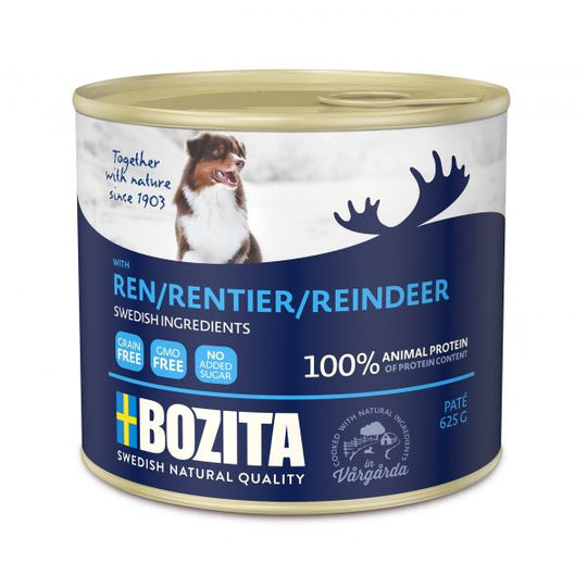 Bozita - Paté m. Rensdyr, 625g