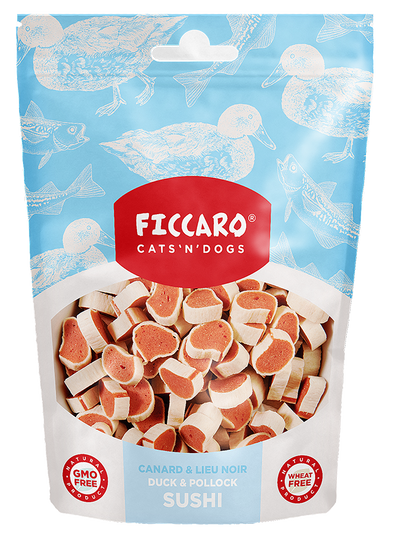 Ficcaro - Duck & Pollock Sushi ficcaro