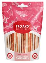 Ficcaro - Kanin & Kylling aflang sandwich ficcaro