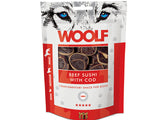 Woolf Sushi m. Okse & Torsk - 100 gr.