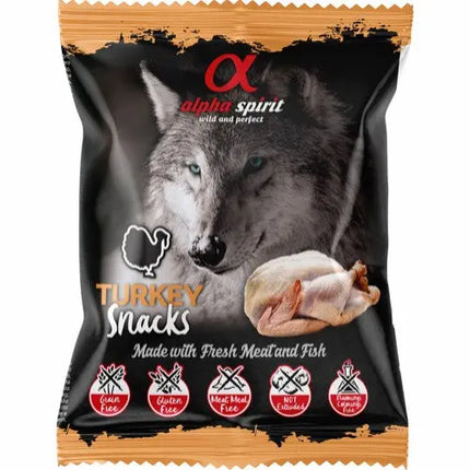 AlphaSpirit -  Snack m. Kalkun 50 g AlphaSpirit