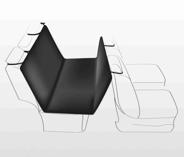 Bilsædetæppe, sort Trixie