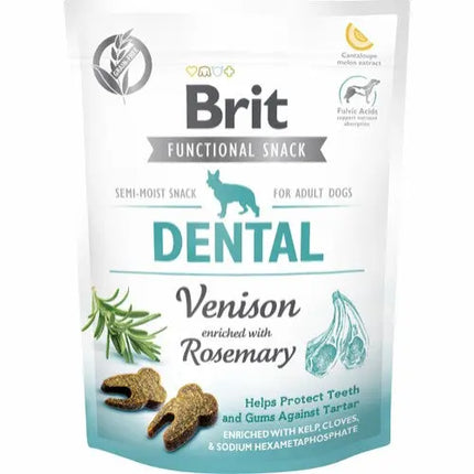 Brit - Dental Godbidder m. Vildt Kød & Rosmarin 150g Brit