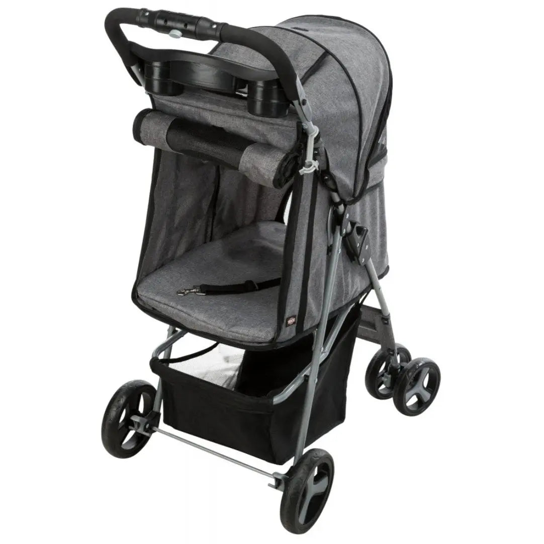 Buggy hundeklapvogn, grå Trixie