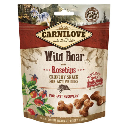 Carnilove godbidder crunchy snack vildsvin & hyben Carnilove