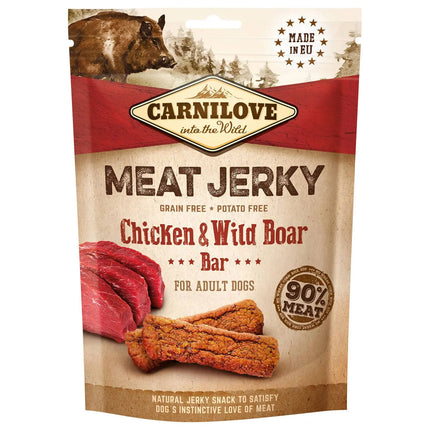 Carnilove jerky tyggeben kylling & vildsvin Carnilove