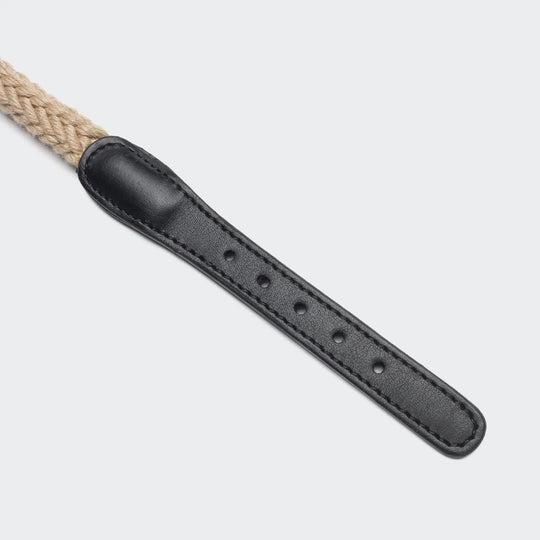 Cloud7 hundehalsbånd - Planten Sort/Natur Cloud7