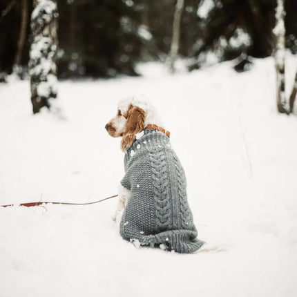 Cloud7 hundesweater, Oslo, grå Cloud7