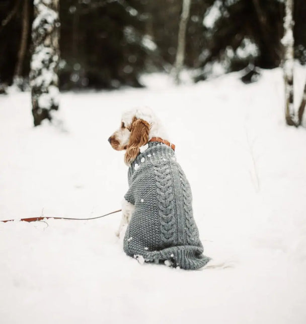 Cloud7 hundesweater, Oslo, grå Cloud7