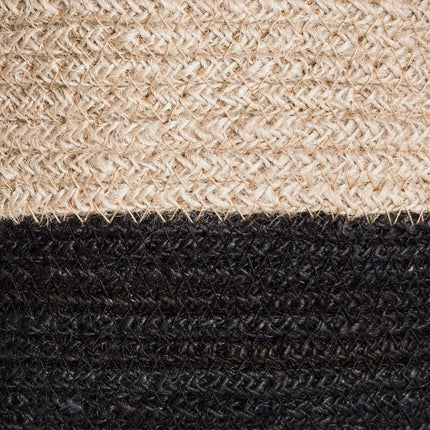 Cloud7 opbevaringskurv, jute, natural/black Cloud7