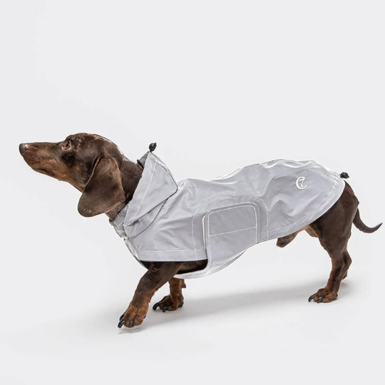 Cloud7 regnfrakke til hund, Berlin, reflective Cloud7