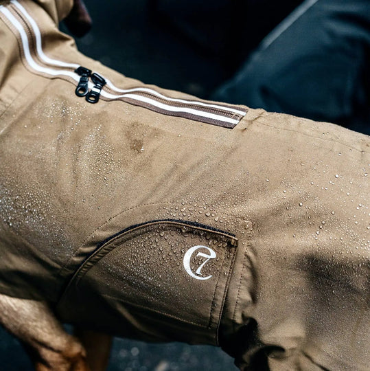 Cloud7 regnfrakke til hund, Dublin, Slate Cloud7