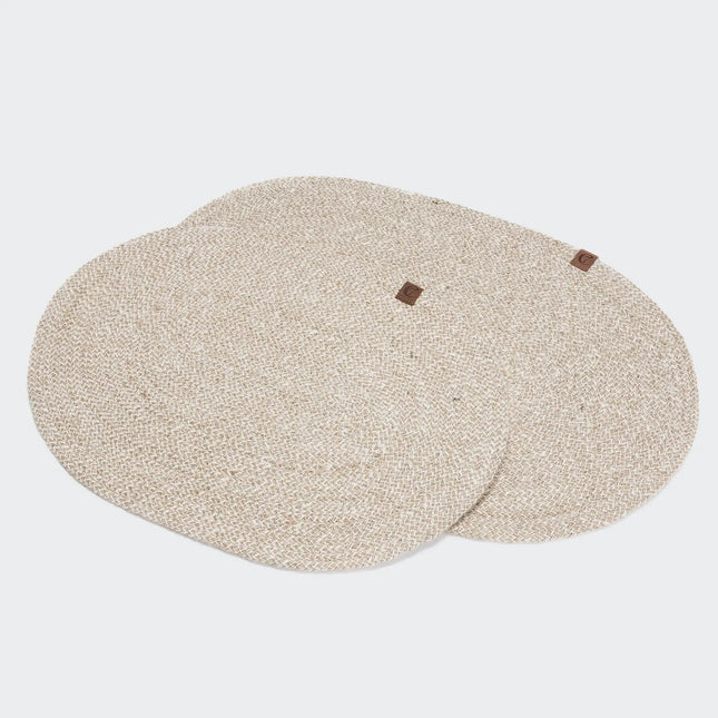 Cloud7 underlag til madskål, Jute, Natural/cream Cloud7