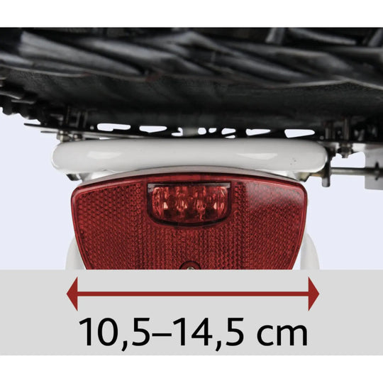 Cykelkurv til hunde, til bagagebærer i sort flet Trixie