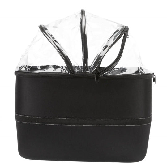 Cykeltaske til hunde, til styret med click Trixie