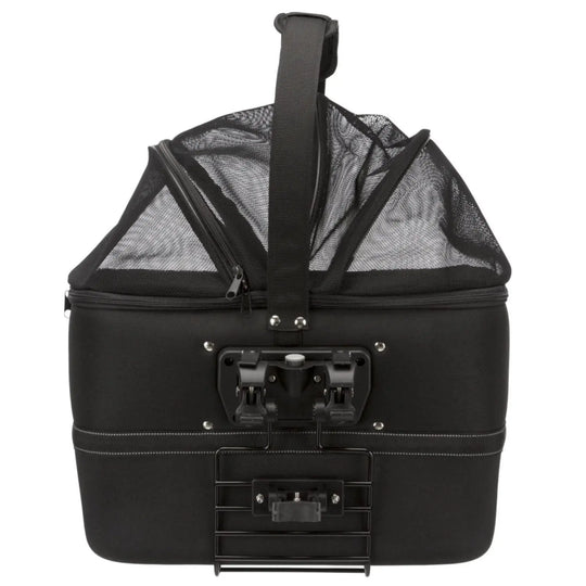 Cykeltaske til hunde, til styret med click Trixie