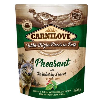 Carnilove - Paté med fasan & hindbær blade