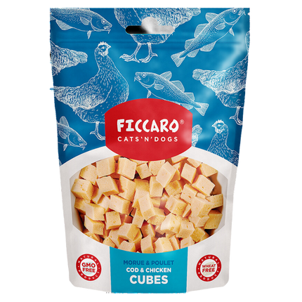 Ficcaro - Kylling & Torsk Cubes