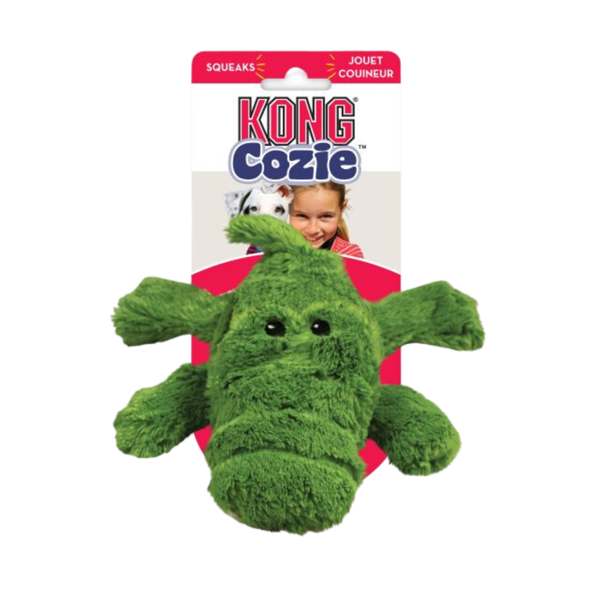 KONG - Cozie Ali Alligator, grøn
