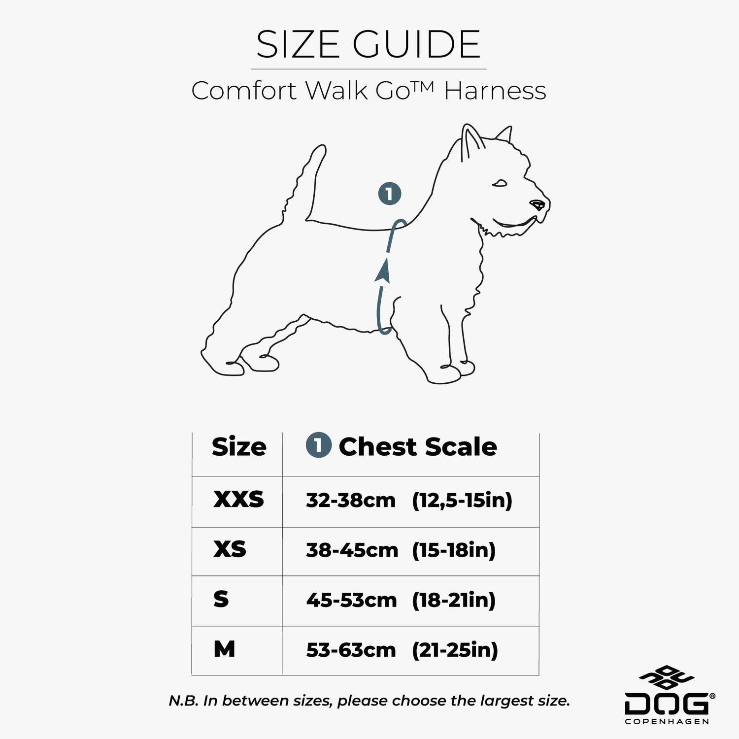Dog Copenhagen Comfort Walk Go™ hundesele Sort Dog Copenhagen
