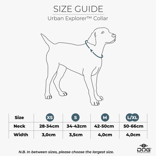 Dog Copenhagen Urban Explorer™ Halsbånd - Mocca Dog Copenhagen