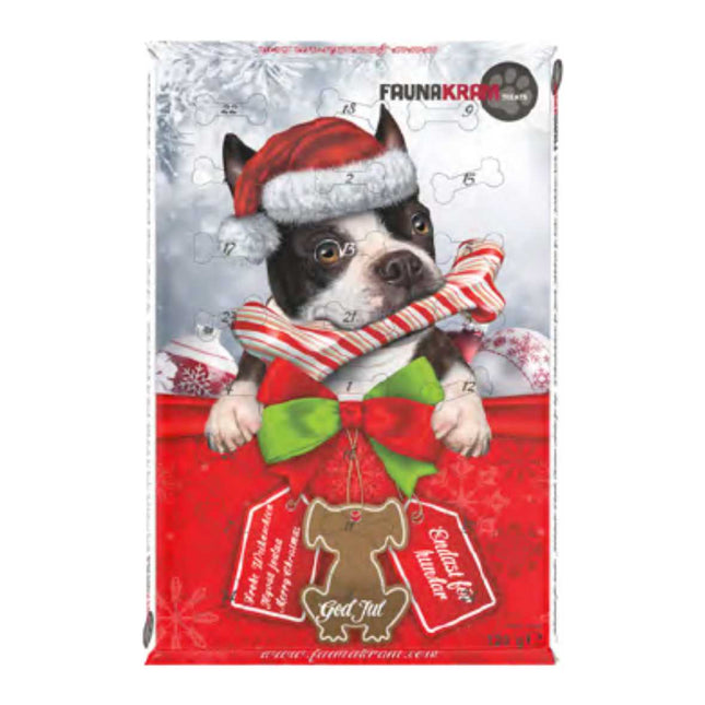 Faunakram Julekalender - Rawhide 120 gr. Faunakram