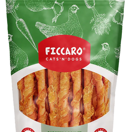 Ficcaro - Gulerod & Kylling Twisters ficcaro