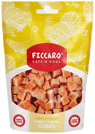 Ficcaro - Kalkun & Kylling cubes ficcaro