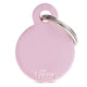 Hundetegn Basic, Cirkel, Pink