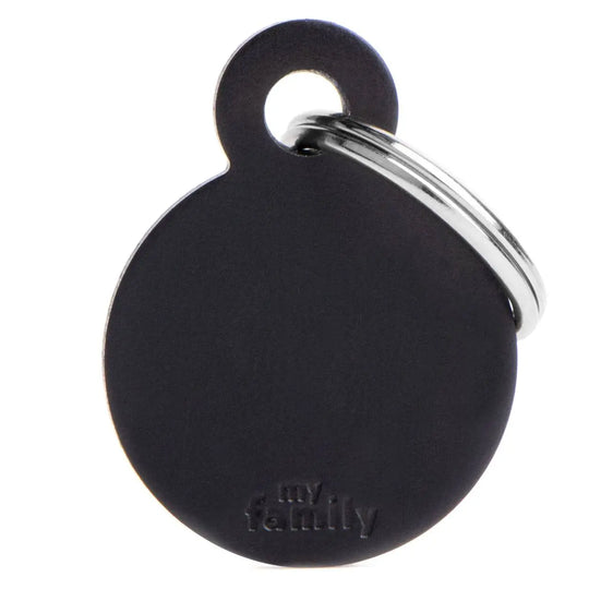 Hundetegn Basic, Cirkel, Sort My Family