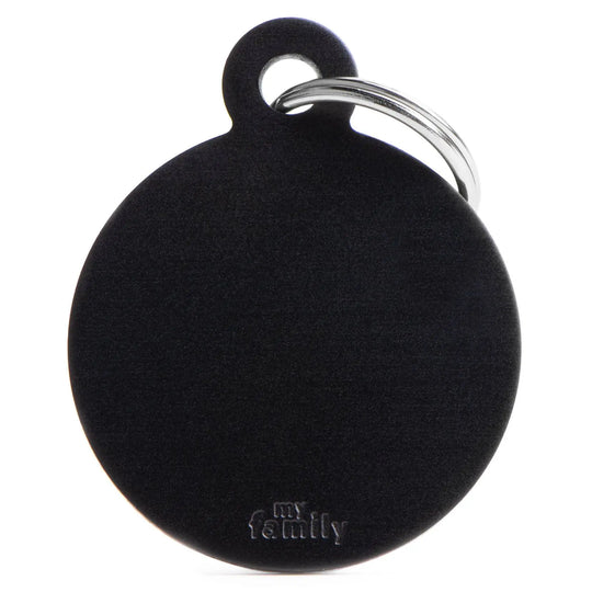 Hundetegn Basic, Cirkel, Sort My Family