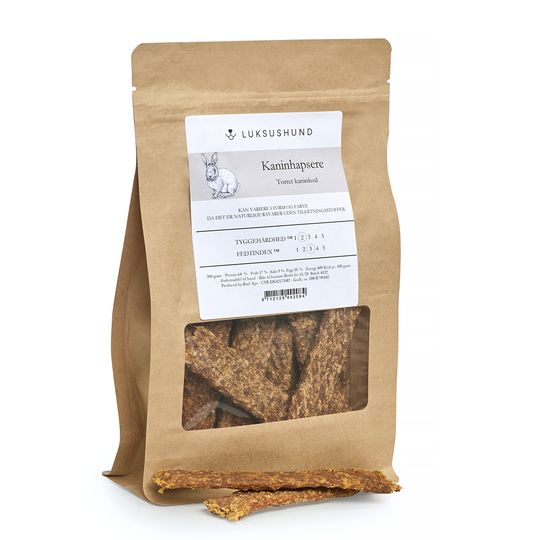 Luksushund - Kanin Hapsere 200g.