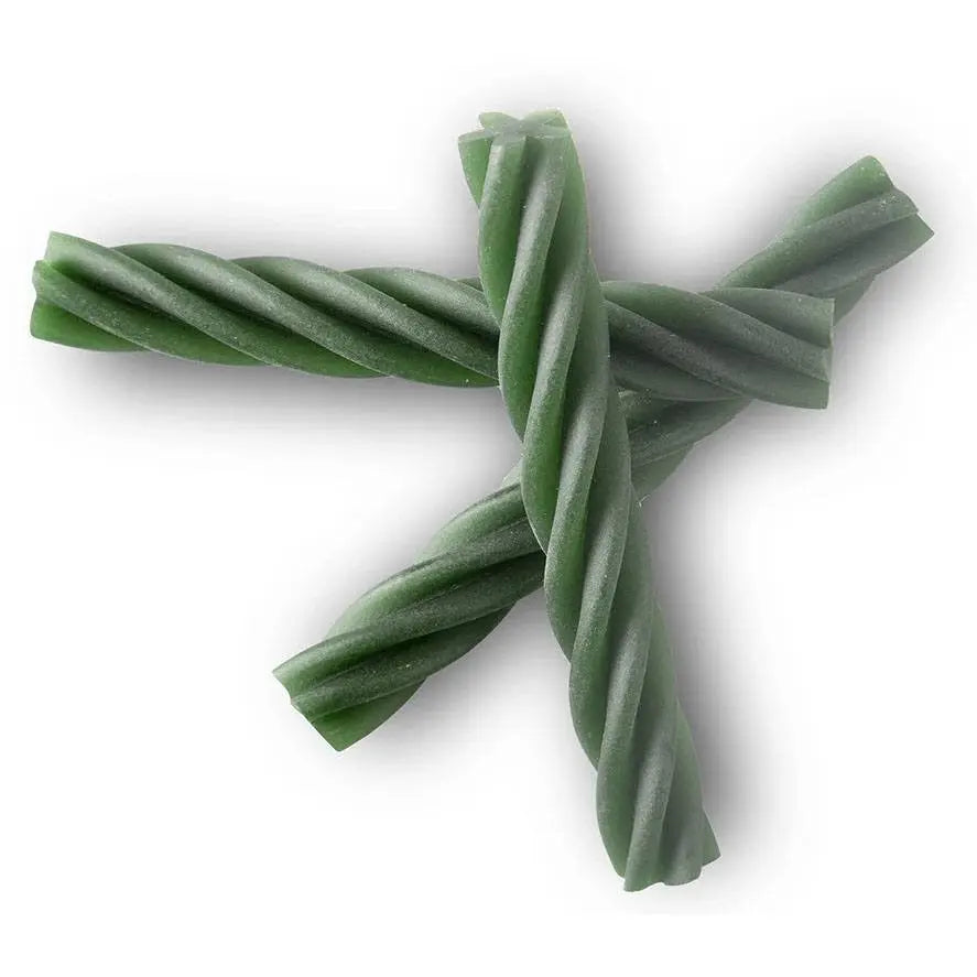VeggiePet Green Tea Dental twist tyggeben 100g VeggiePet