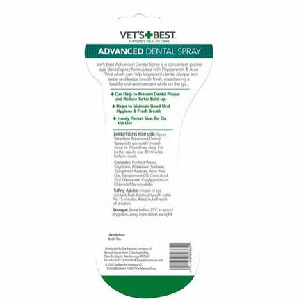 Vets Best - Tandpleje Spray Vets Best