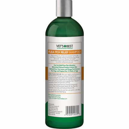 Vets Best - Flåt- og kløelindrende shampoo, 470ml