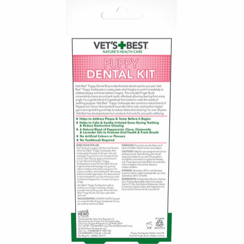 Vets Best - Tandpleje Sæt Til Hvalpe