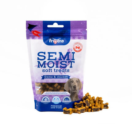 Semi Moist - Bløde Godbidder m. Kanin 165 gr.