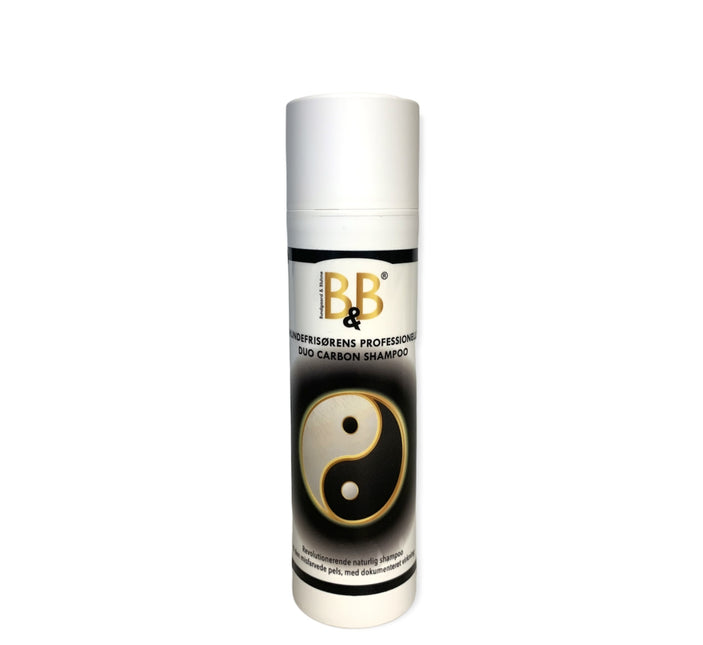 B&B Hundefrisørens professionelle Duo Carbon shampoo 200ml B&B